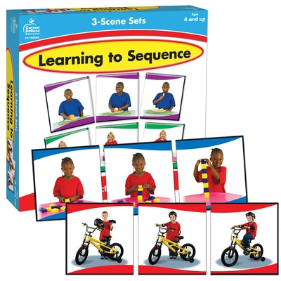 Learning to Sequence 3-Scene: 3 Scene Set by Carson Dellosa Education