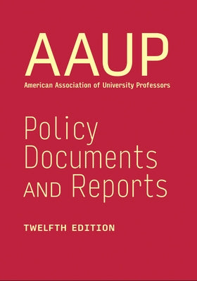 Policy Documents and Reports by Aaup