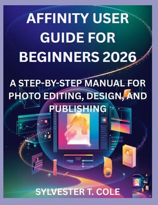 Affinity User Guide for Beginners 2026: A Step-By-Step Manual for Photo Editing, Design, and Publishing by Cole, Sylvester T.