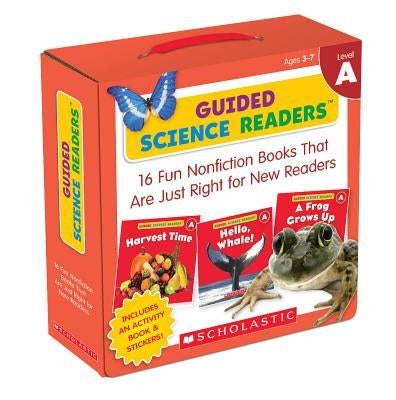 Guided Science Readers: Level a (Parent Pack): 16 Fun Nonfiction Books That Are Just Right for New Readers [With Sticker(s) and Activity Book] by Charlesworth, Liza