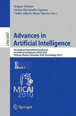 Advances in Artificial Intelligence by Sidorov, Grigori