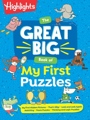 The Great Big Book of My First Puzzles by Highlights