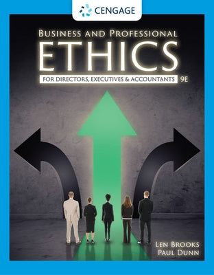 Business and Professional Ethics by Brooks, Leonard J.