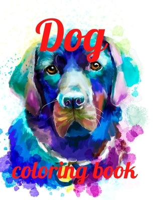 Dog coloring book: A Coloring Book of 35 Unique Stress Relief dog Coloring Book Designs Paperback by Marie, Annie