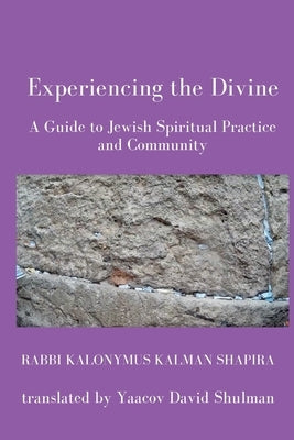 Experiencing the Divine by Shulman, Yaacov David
