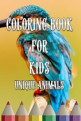 coloring book for kids unique animals: 9*6 inch 100 page 50 drawing by 2020, Hmy