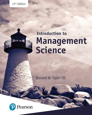 Introduction to Management Science by Taylor, Bernard