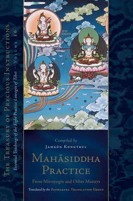 Mahasiddha Practice: From Mitrayogin and Other Masters, Volume 16 (the Treasury of Precious Instructions) by Kongtrul Lodro Taye, Jamgon