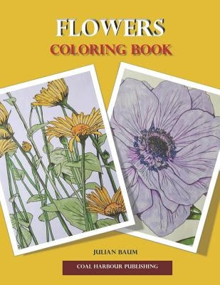 Flowers. Coloring Book by Baum, Julian
