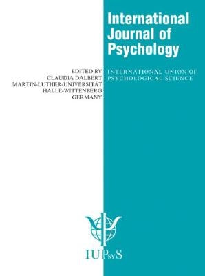 Behavior Analysis Around the World: A Special Issue of the International Journal of Psychology by Dalbert, Claudia