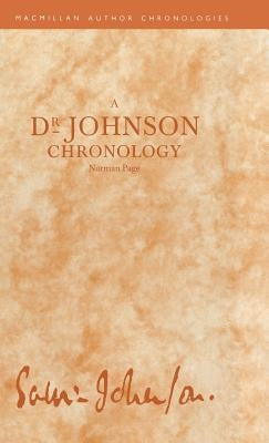 A Dr Johnson Chronology by Page, Norman