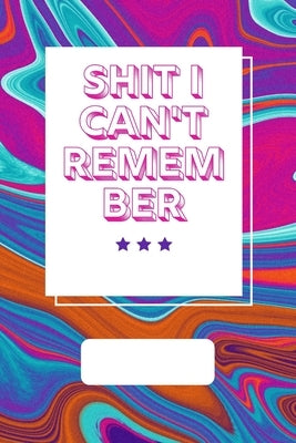 Shit i can't remember by Note Books, Star