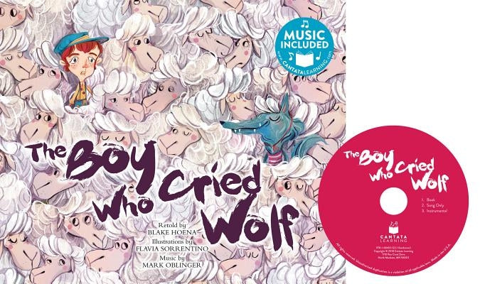 The Boy Who Cried Wolf [With CD (Audio) and Access Code] by Hoena, Blake