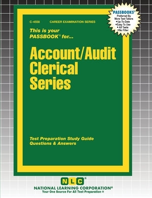 Account/Audit Clerical Series by Passbooks