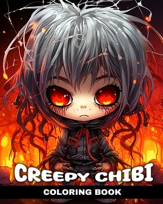 Creepy Chibi Coloring Book: Horror Kawaii Coloring Pages with Creepy Chibi Designs to Color by Peay, Regina