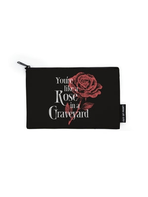 Alchemised: Rose in a Graveyard Pouch by Out of Print