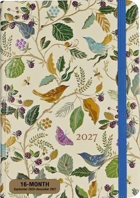 2027 Birds & Berries Weekly Planner (16 Months, Sept 2026 to Dec 2027) by 