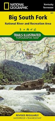 Big South Fork National River and Recreation Area Map by National Geographic Maps