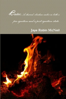 Cinder: A charred, obsidian ember in both a pre-ignition and a post-ignition state. by McNeil, Jaye