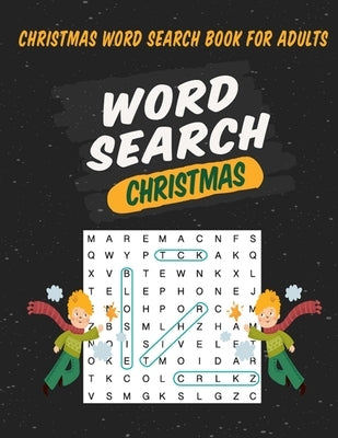 Christmas Word Search Book For Adults: Large Print Books For Adults & Seniors by Ltd, Bookspuzzles