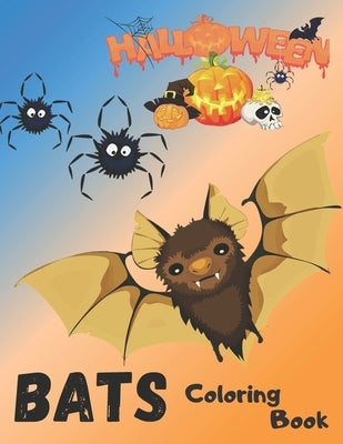 Halloween Bats Coloring Book: Halloween Coloring Book, Trick or Treat by Younes Books