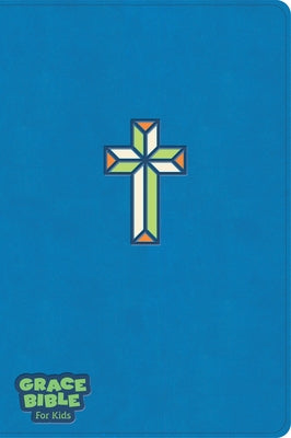 CSB Grace Bible for Kids, Blue Leathertouch (Dyslexia Friendly) by 2k/Denmark