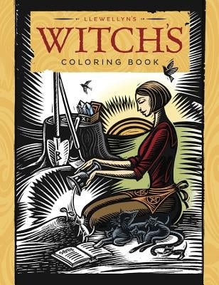 Llewellyn's Witch's Coloring Book by Mueller, Mickie
