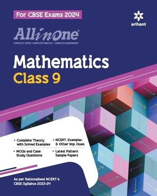All In One Class 9th Mathematics for CBSE Exam 2024 by Dwevedi, Brijesh