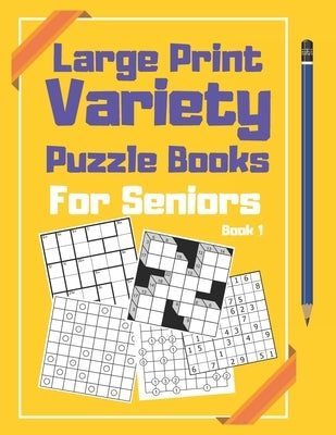 Large Print Variety Puzzle Books For Seniors: Sudoku and Other Puzzle Book by Book, Panda Puzzle