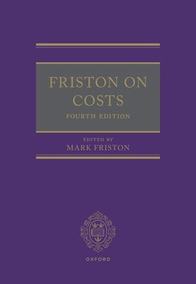 Friston on Costs by Friston, Mark