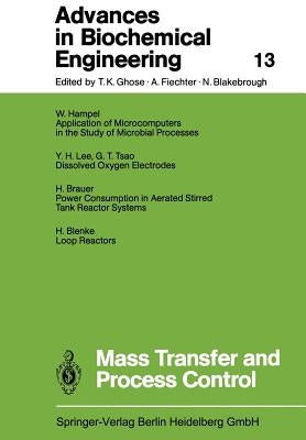 Mass Transfer and Process Control by Schügerl, Karl