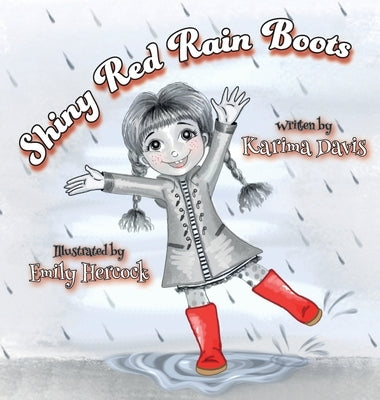 Shiny Red Rain Boots by Davis, Karima