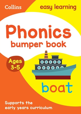 Collins Easy Learning Preschool - Phonics Bumper Book Ages 3-5 by Collins Easy Learning