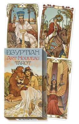 Egyptian Art Nouveau Tarot by Massaglia, Giulia Federica
