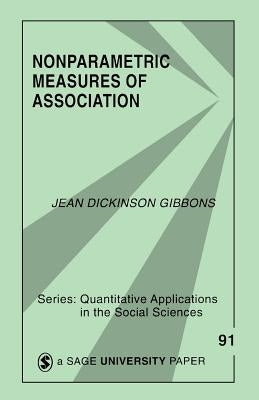 Nonparametric Measures of Association by Gibbons, Jean Dickinson