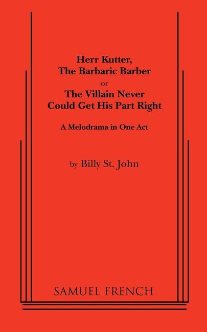 Herr Kutter, the Barbaric Barber by St John, Billy