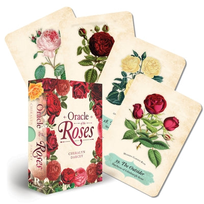 Oracle of the Roses: 44 Gilded-Edge Full-Color Cards and 144-Page Book by Darcey, Cheralyn