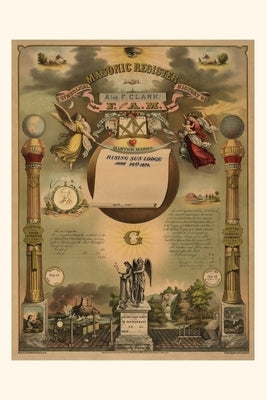 Vintage Journal Masonic Register by Found Image Press