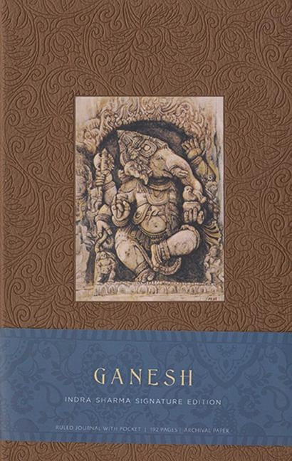 Ganesh Hardcover Blank Journal by Sharma, Indra