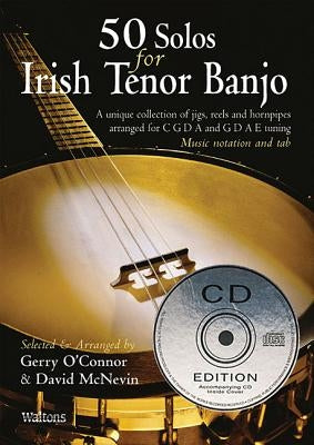 50 Solos for Irish Tenor Banjo [With CD] by O'Connor, Gerry