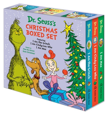 Dr. Seuss's Christmas 3-Book Boxed Set: I Am the Grinch, I Am Cindy-Lou Who; I Am Max: Based on How the Grinch Stole Christmas by Dr Seuss