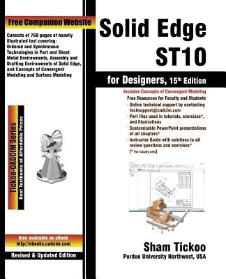 Solid Edge ST10 for Designers by Technologies, Cadcim
