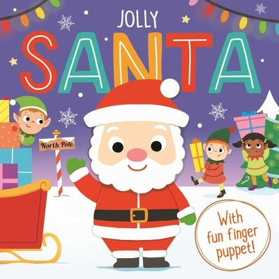 Jolly Santa: Finger Puppet Board Book by Igloobooks