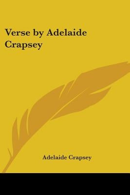 Verse by Crapsey, Adelaide