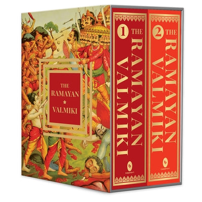 The Ramayan of Valmiki: Volume 1 & 2 (Deluxe Hardbound Edition) Boxed Set by Ramayana, Valmiki