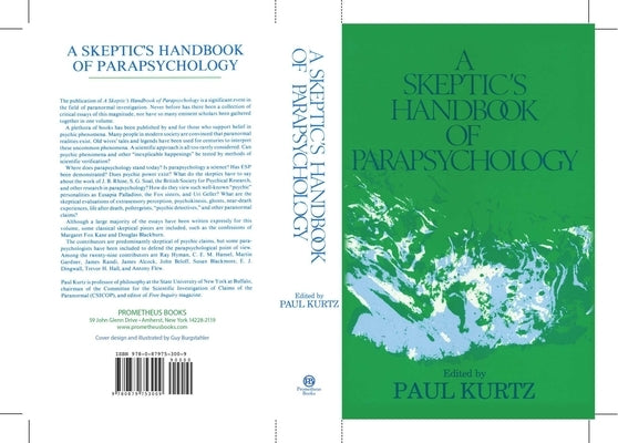 Skeptic's Handbook of Parapsychology by Kurtz, Paul
