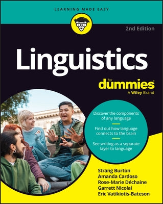 Linguistics for Dummies by Dechaine, Rose-Marie