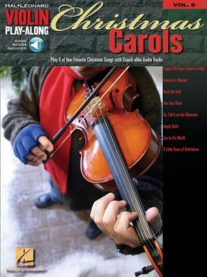 Christmas Carols - Violin Play-Along Volume 5 Book/Online Audio by Hal Leonard Corp