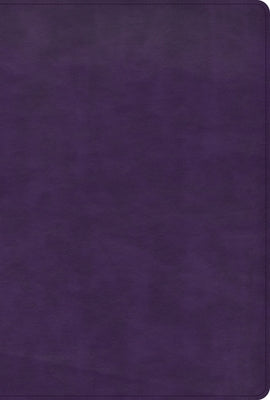 KJV Large Print Thinline Bible, Plum Leathertouch by Holman Bible Publishers