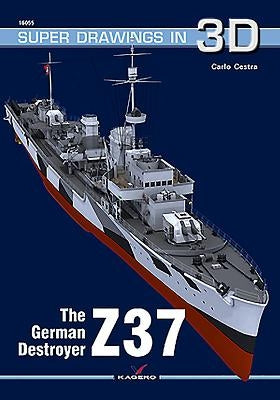 The German Destroyer Z37 by Cestra, Carlo